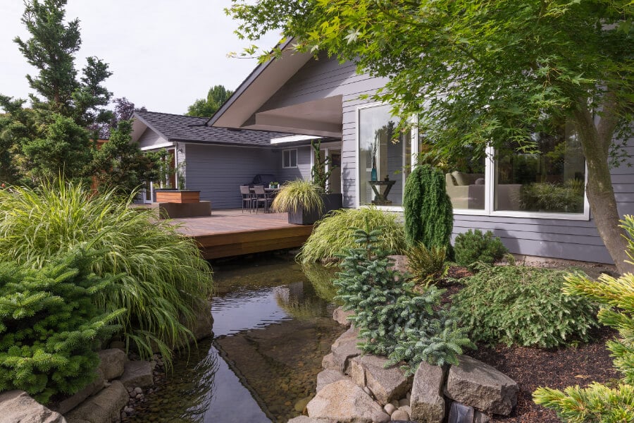Custom water feature design